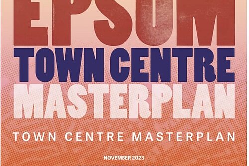 Cover of draft Town centre masterplan document
