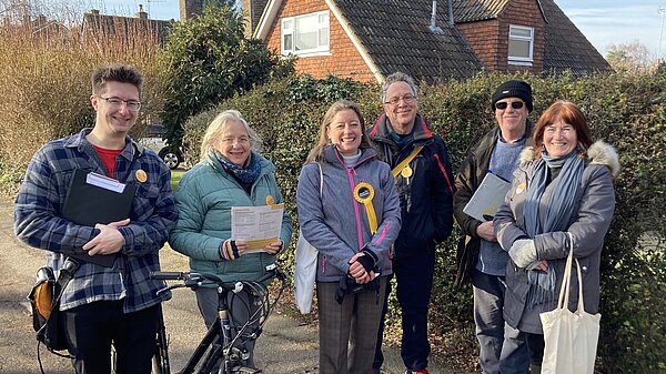 Local LibDem volunteers