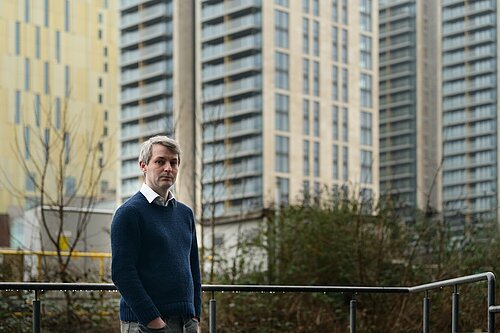 Will Forster in Victoria Square