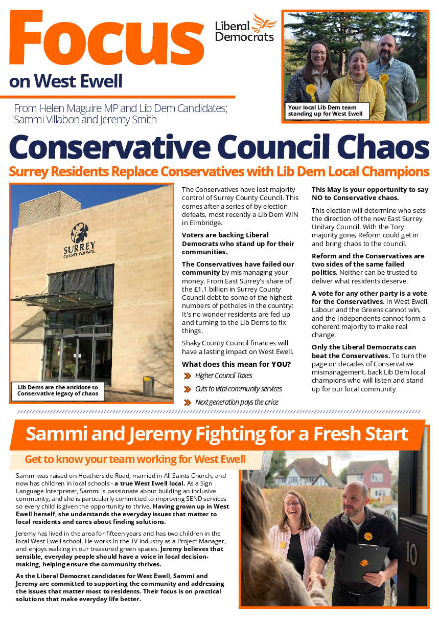 West Ewell - February 2026