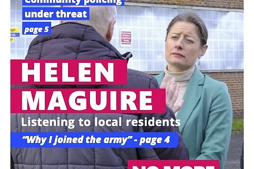 Helen Maguire's leaflet Spring 2024