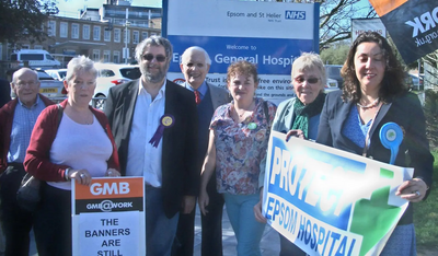 Image courtesy of Robert Leach Epsom Hospital Demo 1