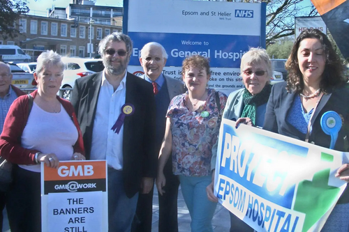 Image courtesy of Robert Leach Epsom Hospital Demo 1