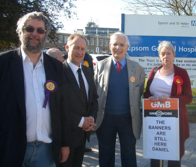 Image courtesy of Robert Leach Epsom Hospital Demo 2